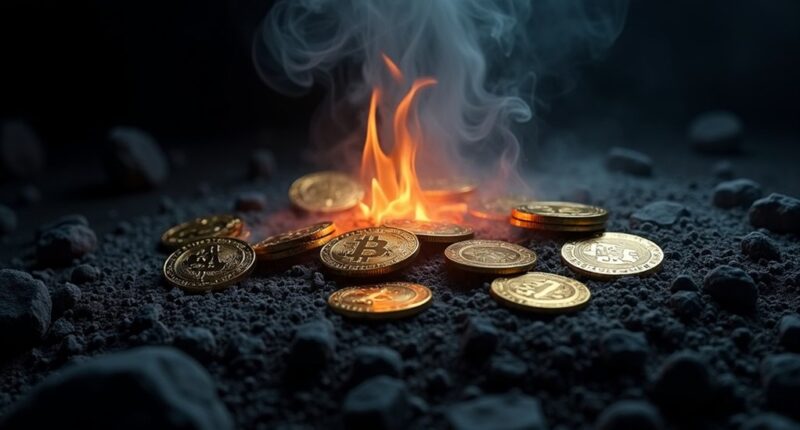 token burns affect price