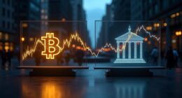 bitcoin and bank stocks