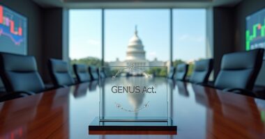 coinbase ceo praises genius act