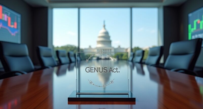 coinbase ceo praises genius act