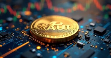 gold backed xaut surges 172