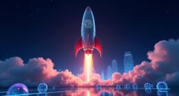 near surges after staking launch