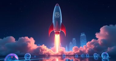 near surges after staking launch
