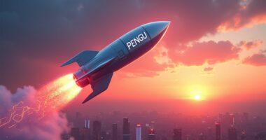 penguin token surges 71