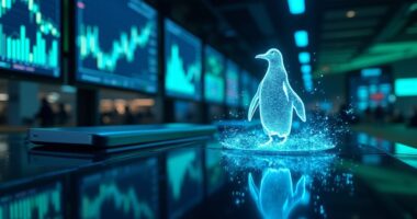 penguin meme coin booms