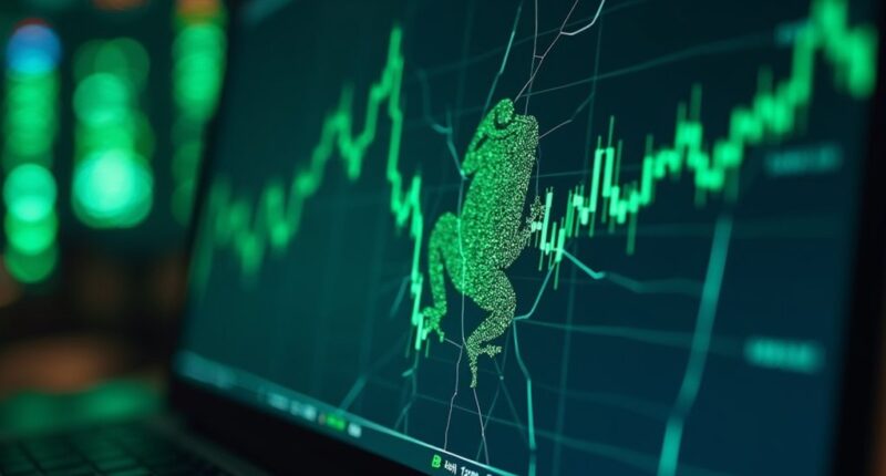 pepe drops amid market slump