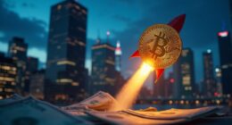 bitcoin surges after rate cut