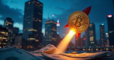 bitcoin surges after rate cut