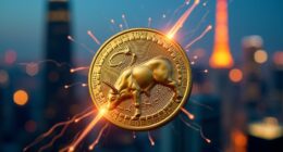 trump memecoin surges 35