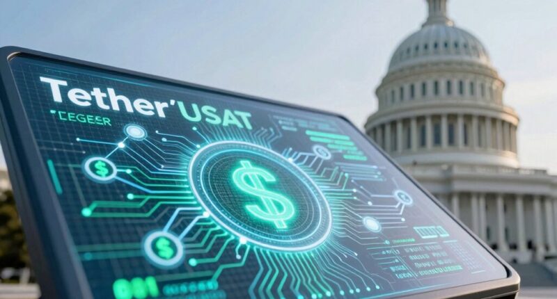 tether usat regulated digital dollar